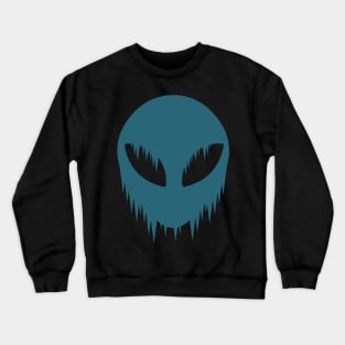 Alien Face Crewneck Sweatshirt